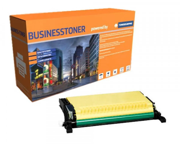 Business-Toner ersetzt Samsung CLP-Y660B/ ELS Yellow