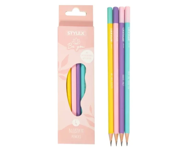 4er-Set Stylex HB Bleistifte Be You Kollektion