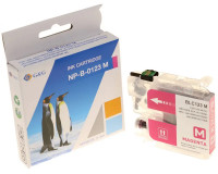 Kompatible Druckerpatrone ersetzt Brother LC-123M Magenta