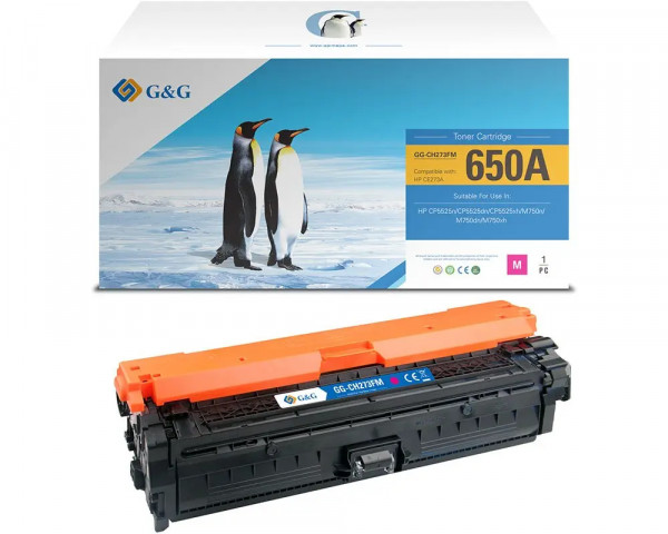 Business-Toner ersetzt HP CE273A (Nr.650A) Magenta