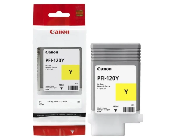 Canon PFI-120Y Yellow Original Patrone 130ml