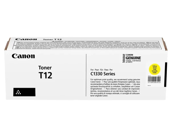 Original Canon Toner T12 Yellow 5,3K