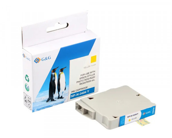 G&G Druckerpatrone ersetzt Epson T0484 Yellow