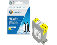 Kompatible Druckerpatrone ersetzt Canon PFI-107Y Yellow