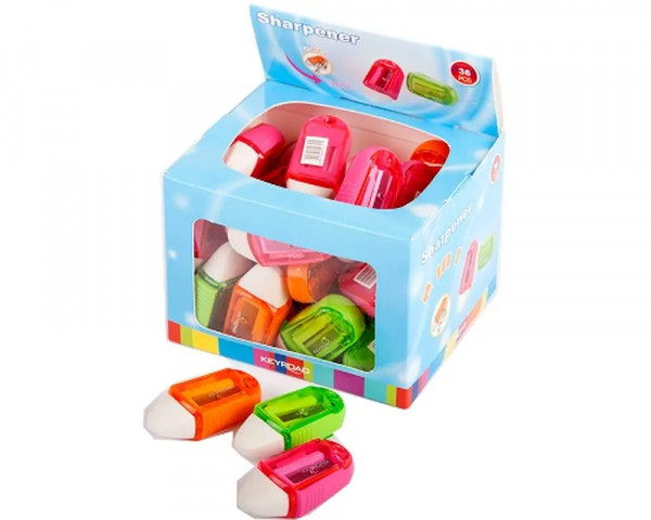 Radiergummi mit Spitzer