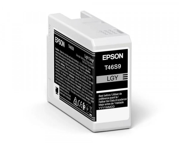 Original-Druckerpatrone Epson T46S9 LGY Light Grey