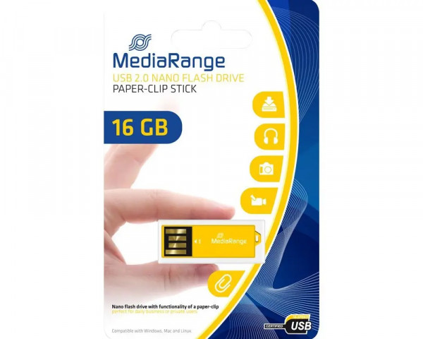 Nano USB-Stick von MediaRange 16GB - 2.0