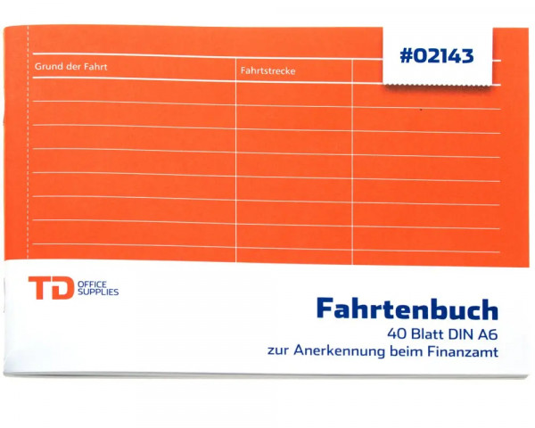 Fahrtenbuch A6 Quer