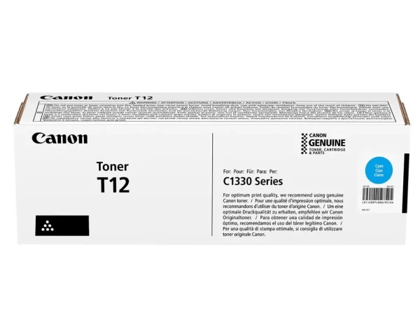 Original Canon Toner T12 Cyan 5,3K