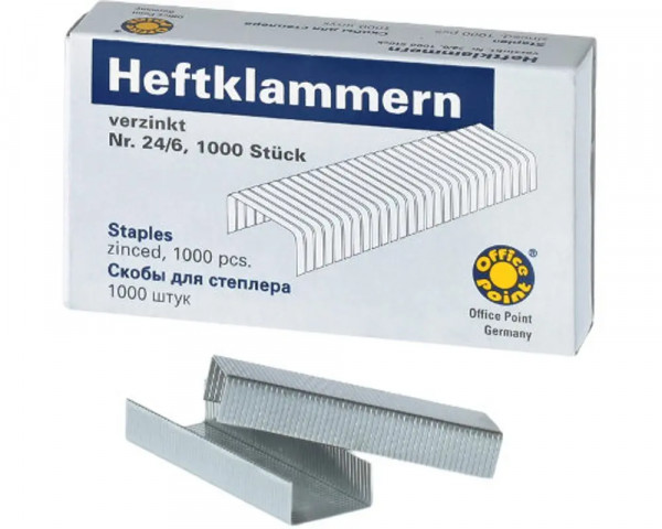 1000 Stk Heftklammern 24/6