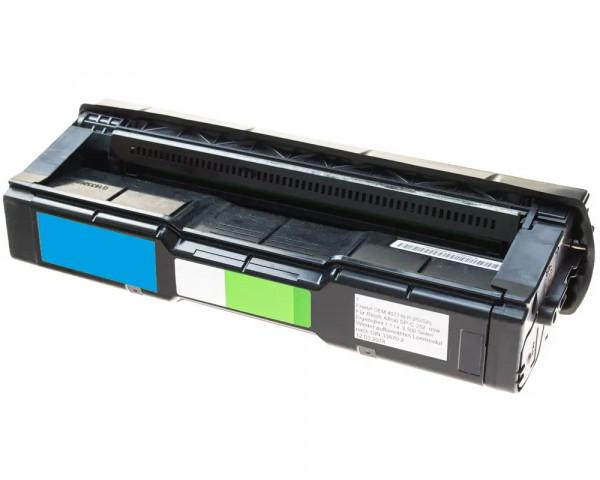 Rebuilt-Toner ersetzt Ricoh SPC252/ 407717 Cyan