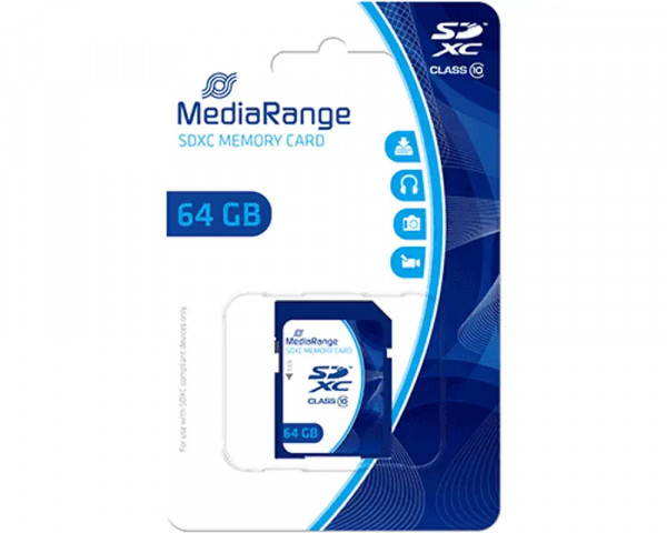 MediaRange SDHC Speicherkarte 64GB