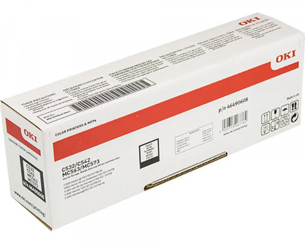 Original-Toner OKI 46490608 High Capacity Black