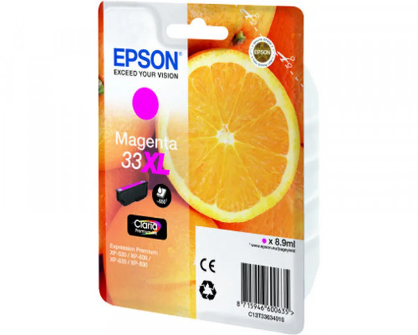 Original-Druckerpatrone Epson Nr.33XL (T3363) Magenta