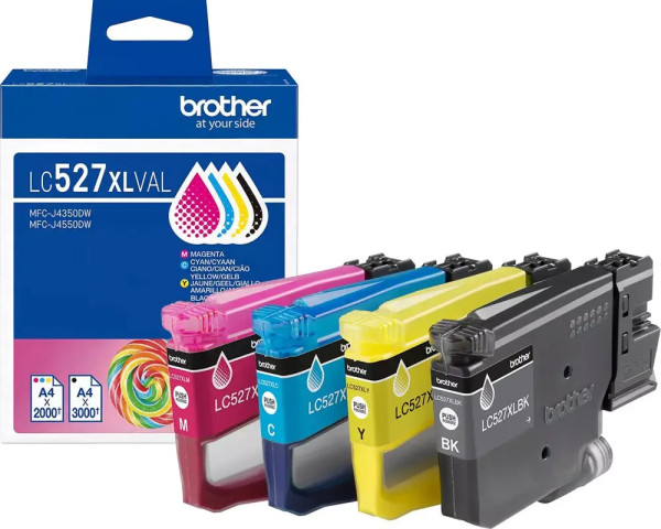 Brother LC527XL VAL Original XL-Multipack BK/C/M/Y