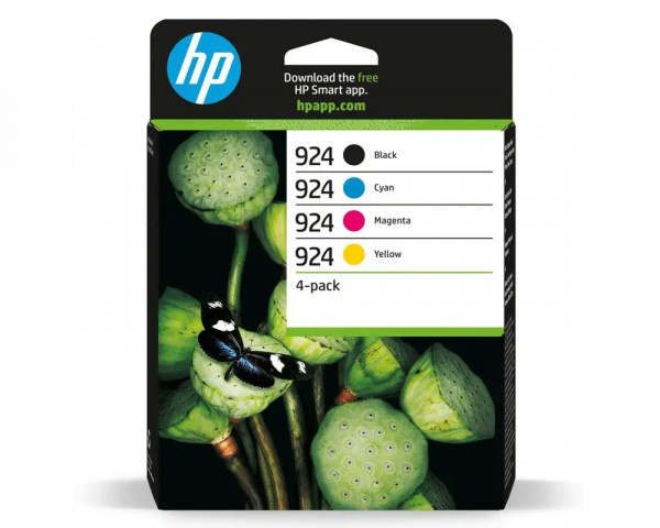 HP 924 Original Druckerpatronen Multipack Black, Cyan, Magenta, Yellow