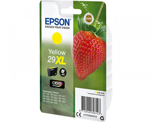 Original-Druckerpatrone Epson Nr.29XL Yellow