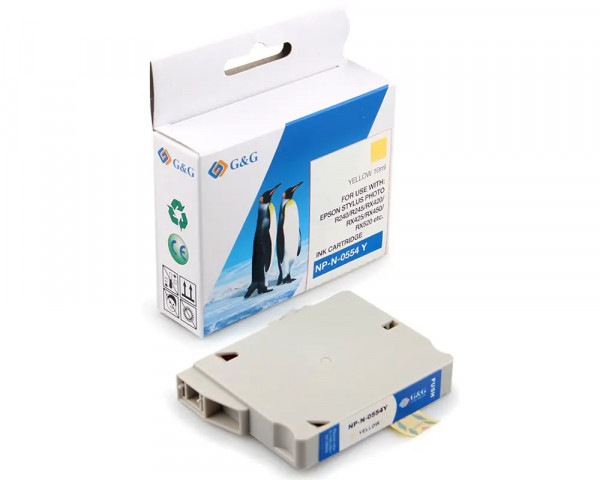 G&G Druckerpatrone ersetzt Epson T0554 Yellow