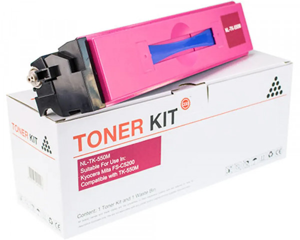 Business-Toner ersetzt Kyocera TK-550M Magenta