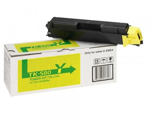 Original-Toner Kyocera TK-580Y Yellow