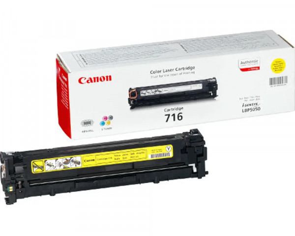 Original-Toner Canon 716Y Yellow