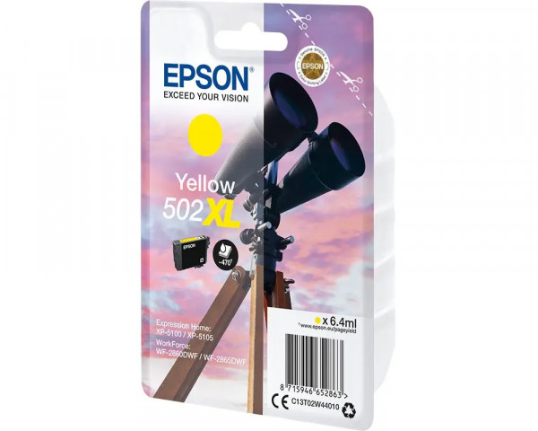 Original-Druckerpatrone Epson 502XL Yellow