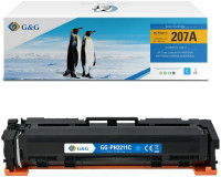 G&G Rebuilt-Toner ersetzt HP 207A/ W2211A Cyan