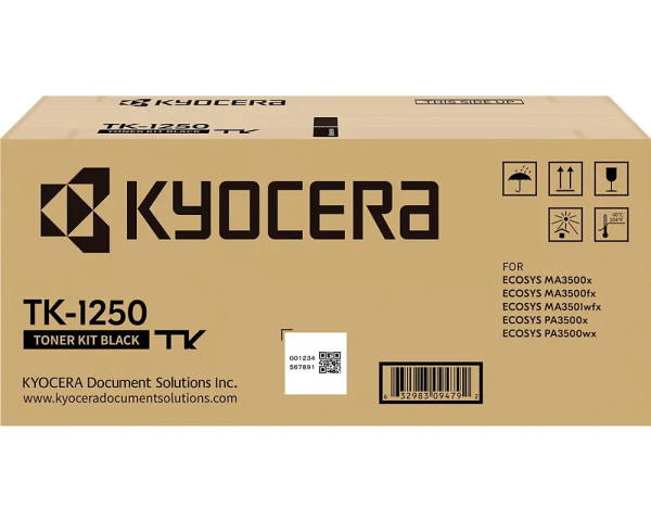 Kyocera TK-1250 Original-Toner Black 3K