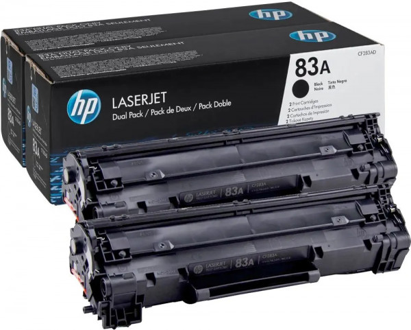 Original-Toner Doppelpack HP CF283AD (83A)