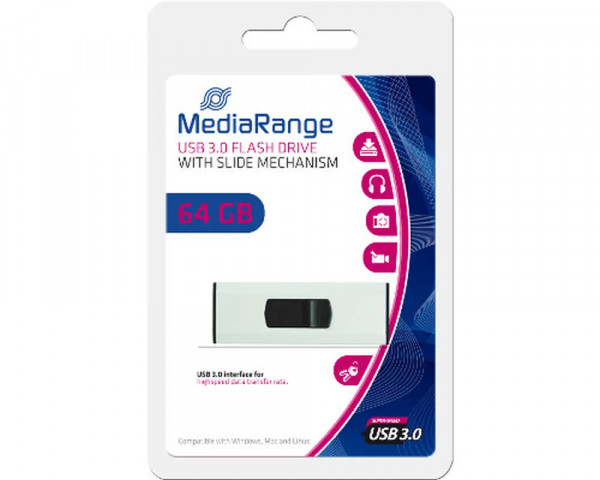 USB-Stick 64GB MediaRange Superspeed 3.0