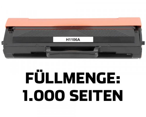 Kompatibler-Toner ersetzt HP 106A (W1106A) Black