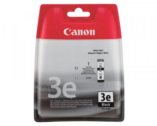 Original-Druckerpatrone Canon BCI-3eBK Black