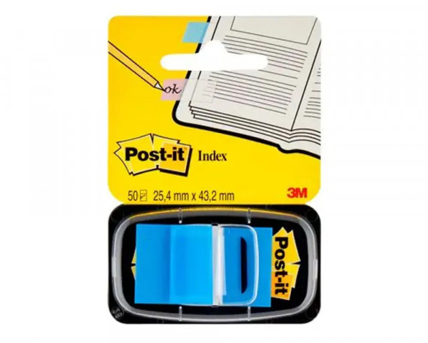 Index 3M Post-it in Blau