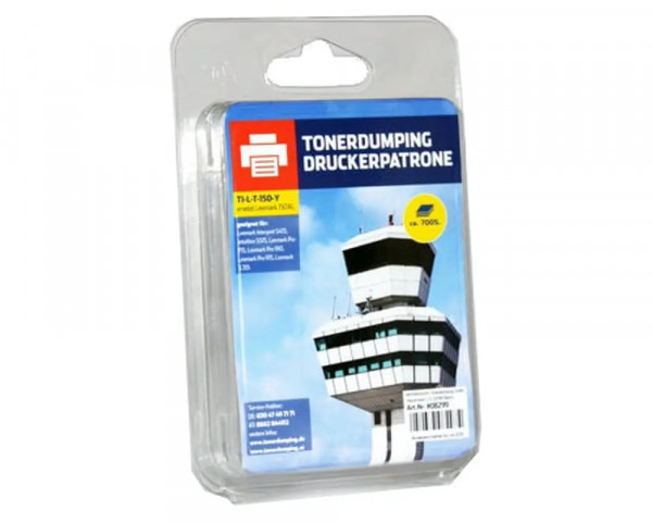 TONERDUMPING Druckerpatrone ersetzt Lexmark Nr.150XL Yellow
