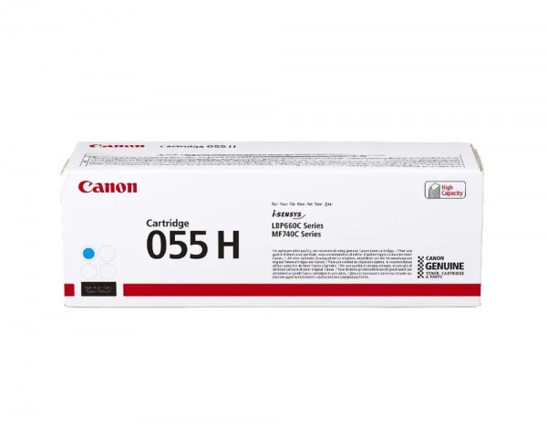 Original-Toner Canon Cartridge 055 H Cyan