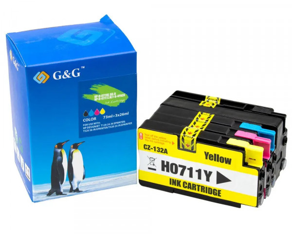 G&G Multipack ersetzt HP Nr.711 Serie