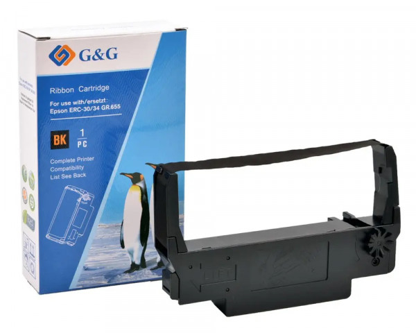 Kompatibles Nylon Farbband Epson C43S015376/ ERC38BR