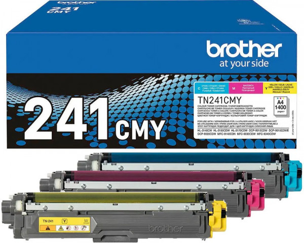 Original-Multipack Brother TN-241CMY