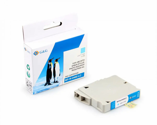 G&G Druckerpatrone ersetzt Epson T0485 Cyan hell