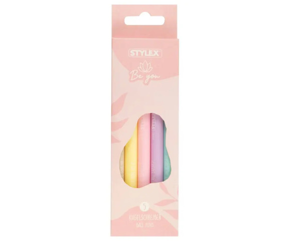 5er-Set Stylex Kugelschreiber Be You Kollektion