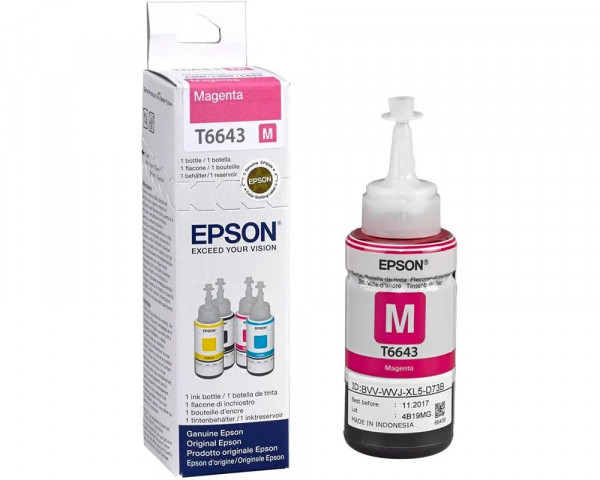 Original-Tintentank Epson T6643/ C13T664340 Magenta