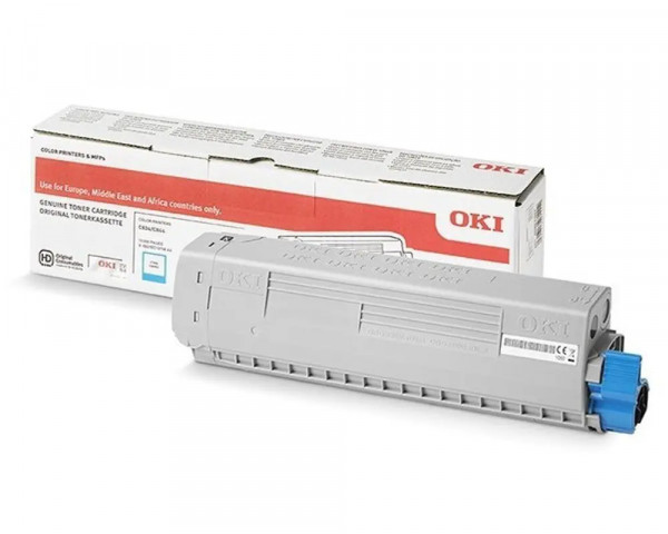 Original XL-Toner OKI 46861307 Cyan