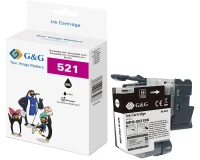 Kompatible Patrone ersetzt Brother LC521BK Black