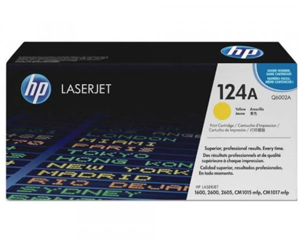 Original-Toner HP Q6002A (124A) Yellow
