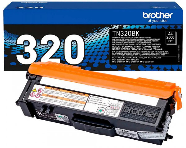 Original-Toner Brother TN-320BK Schwarz