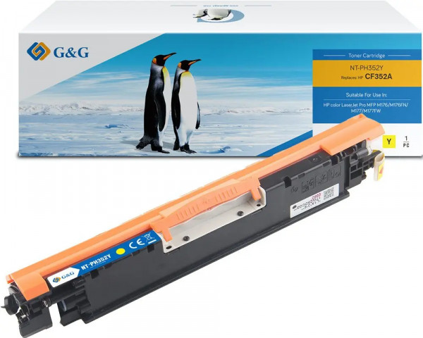 Business-Toner ersetzt HP CF352A (Nr.130A) Yellow