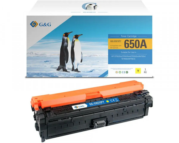 Business-Toner ersetzt HP CE272A (Nr.650A) Yellow