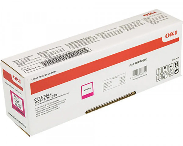 Original-Toner OKI 46490606 High Capacity Magenta