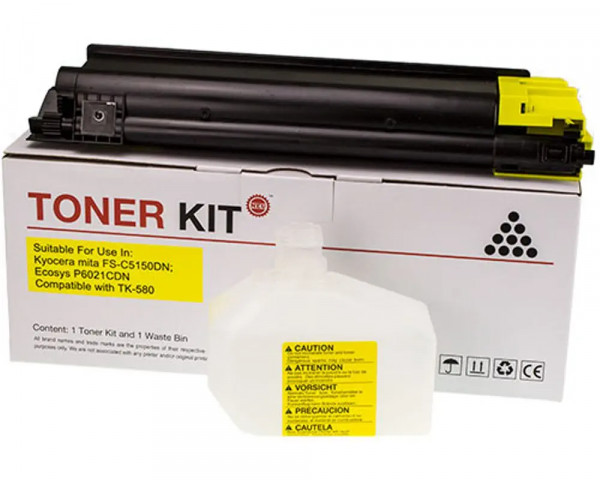 Business-Toner ersetzt Kyocera TK-580Y