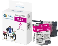 Kompatible Patrone ersetzt Brother LC521M Magenta